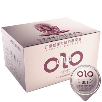 扣扣手指套-OLO-OLO 印度伽摩古秘方 延时G点避孕套 10只装